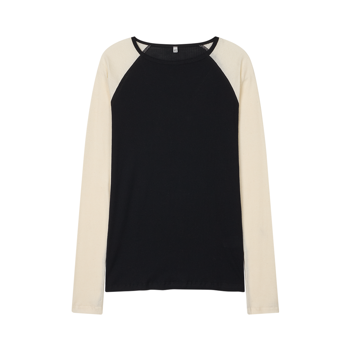 베이스레인지 우먼 진 롱 슬리브 티 블랙 - 25FW(Baserange Women Gene Long Sleeve Tee Black - 25FW)