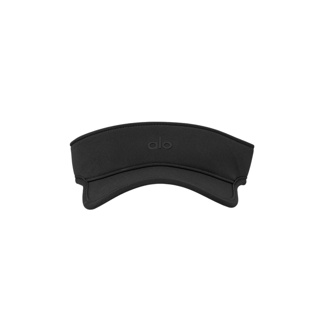 (W) 알로 요가 퍼포먼스 이클립스 바이저 블랙((W) Alo Yoga Performance Eclipse Visor Black)