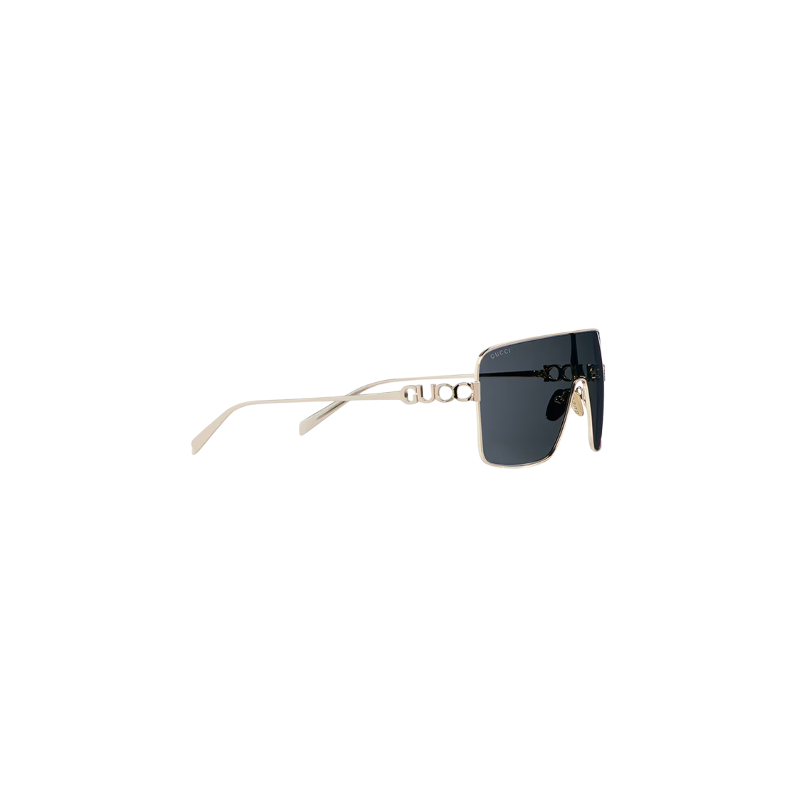 (W) 구찌 렉탱귤러 프레임 선글라스 라이트 골드((W) Gucci Rectangular Frame Sunglasses Light Gold) - 2