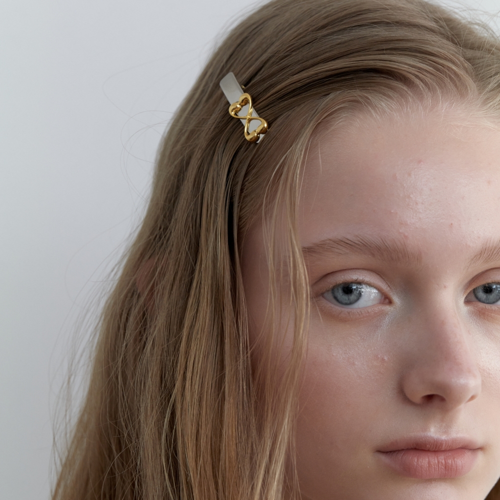 러브미몬스터 [2 세트] 플라이 몬트 미니 헤어핀 골드(lovememonster [2 SET] Fly Mont Mini Hair Pin Gold) - 3