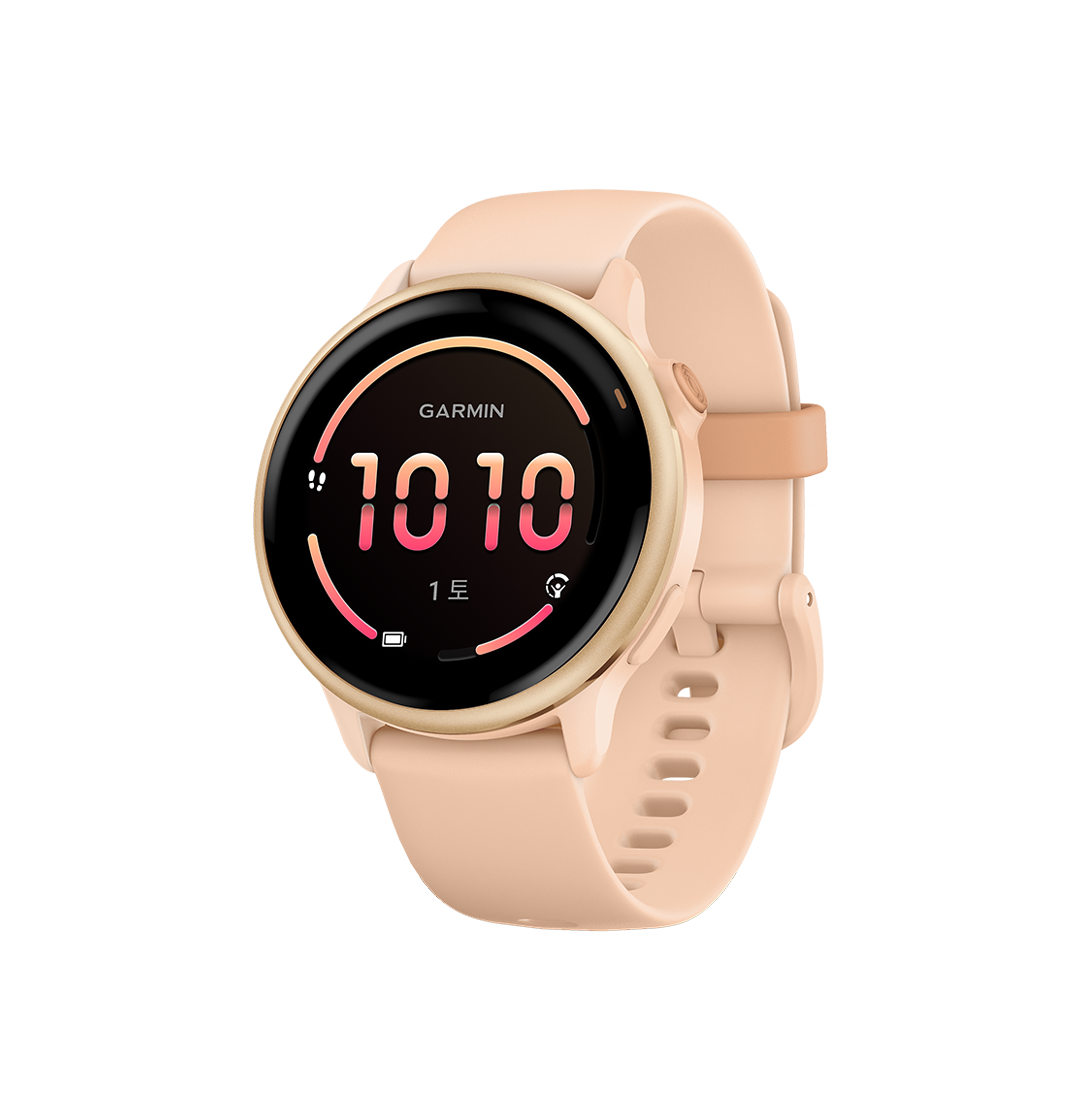 0100298543 Garmin Vivoactive 6 GPS Pink Dawn Metallic