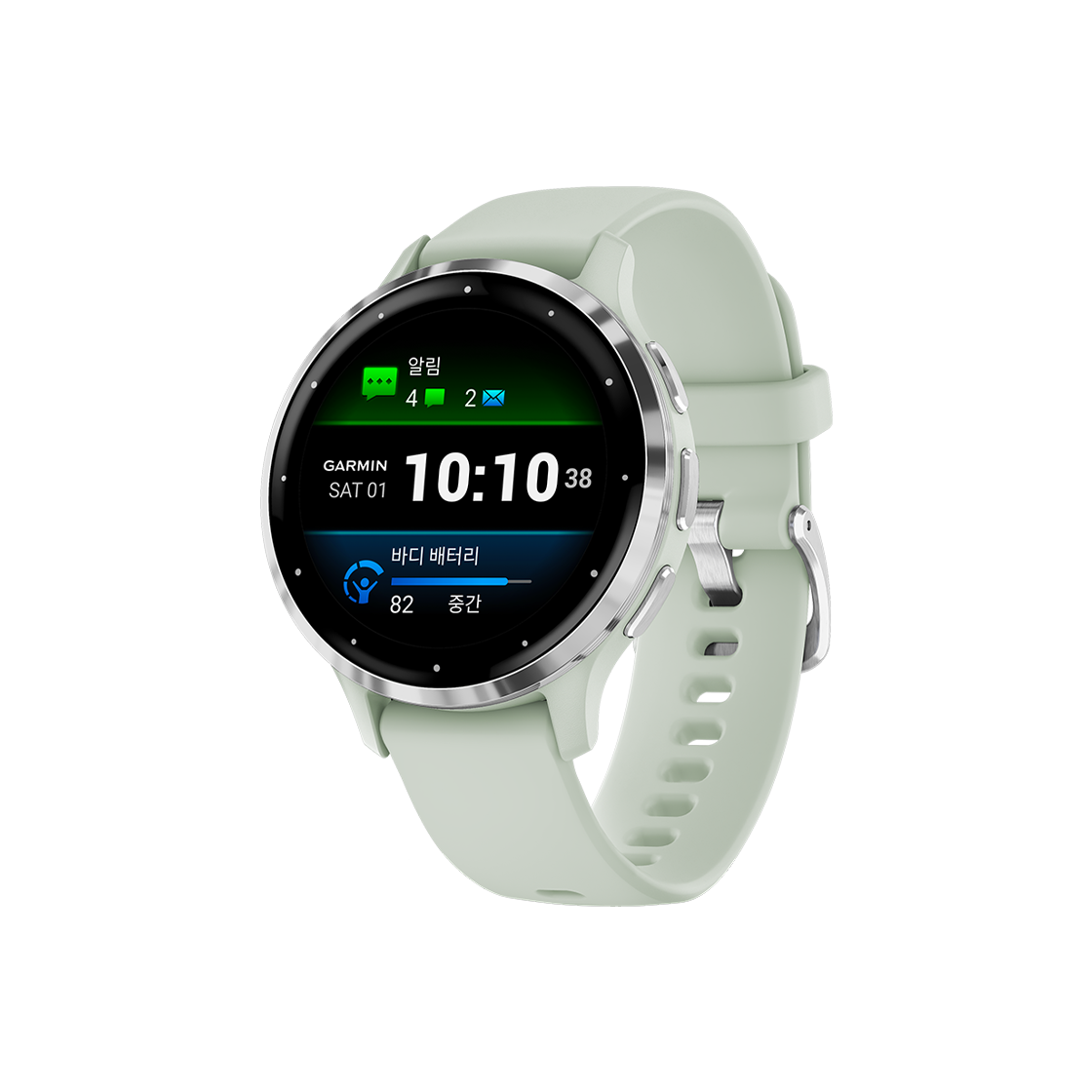 [10% 적립] 가민 베뉴3S 피트니스 GPS 스마트워치 세이지그레이([10% 적립] Garmin Venu 3S GPS Sage Gray (WiFi))