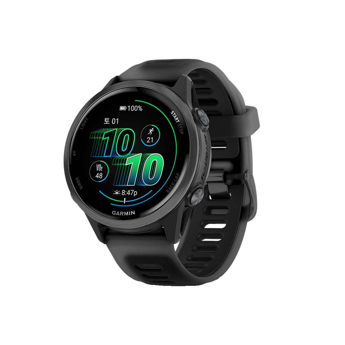 0100297040 Garmin Forerunner 570 GPS 42mm Black (WiFi)