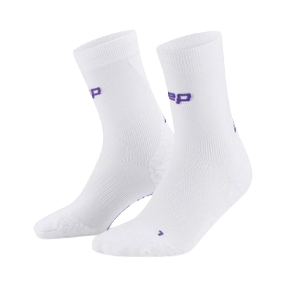 CEP 코어 런 울트라라이트 미드 컷 삭스 V4 화이트(CEP Core Run Ultralight Mid Cut Socks V4 White) - 1