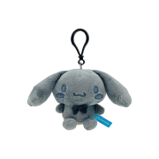 Sanrio Cinnamoroll Ash Monochrome Series Plush Mascot Clip Grey