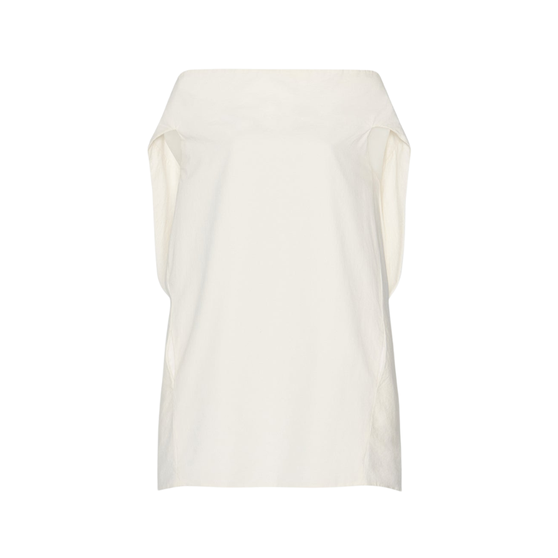 (W) 더 로우 팔렌베르크 코튼 탑 오프 화이트((W) The Row Pallenberg Cotton Top Off White)