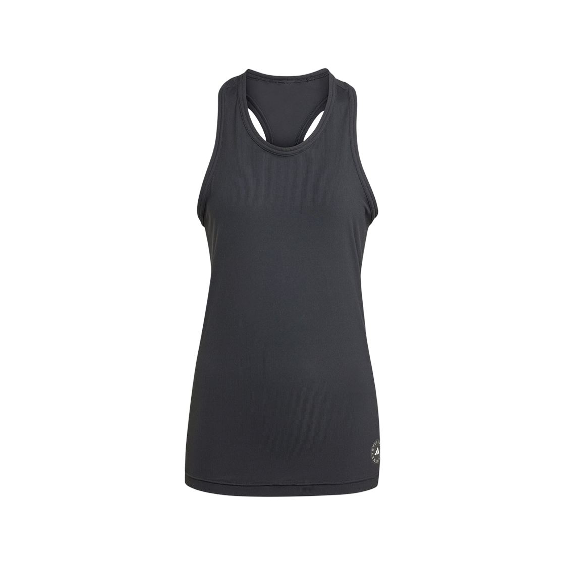 (W) 아디다스 x 스텔라 맥카트니 스포츠웨어 립 탱크 탑 블랙 - US 사이즈((W) Adidas x Stella McCartney Sportswear Rib Tank Top Black - US Sizing) - 1