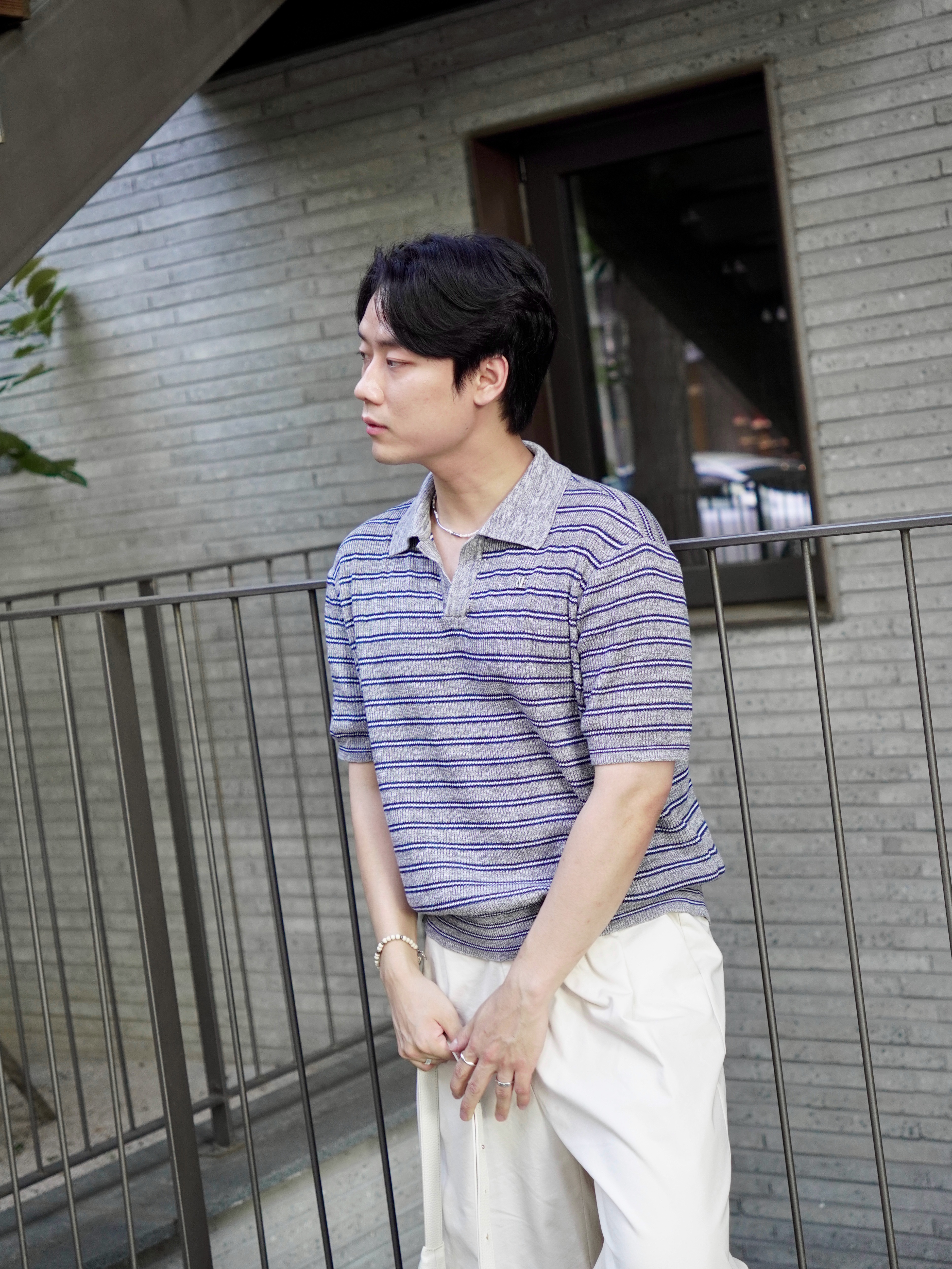New Balance 996 Ivory White 착용 스타일 - 6