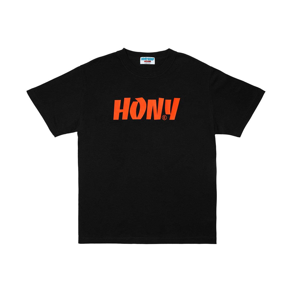 허니스쿱하우스 호니 티 블랙(Honey Scoop House Hony Tee Black)