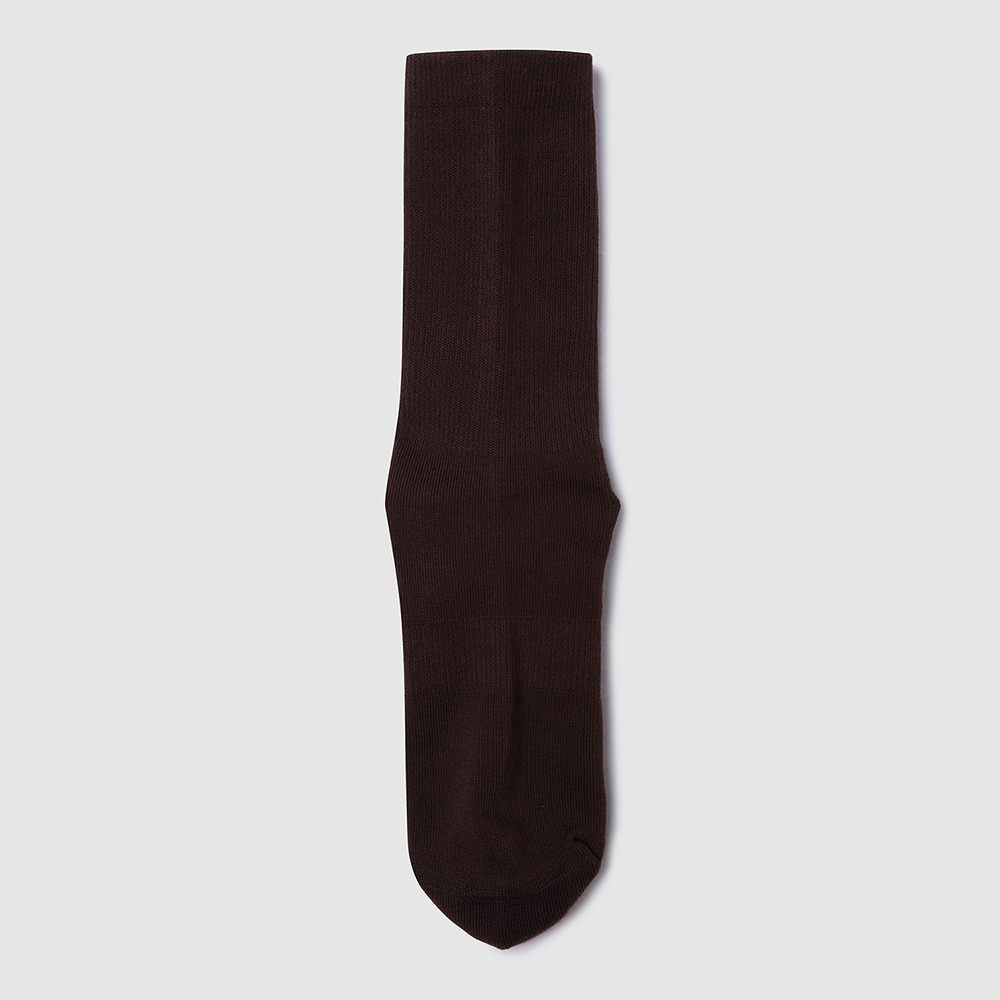 르꼬끄 스포르티브 레터링 하이삭스 - 브라운(QQ323ASC81)(le coq sportif Lettering High Socks Brown) - 3
