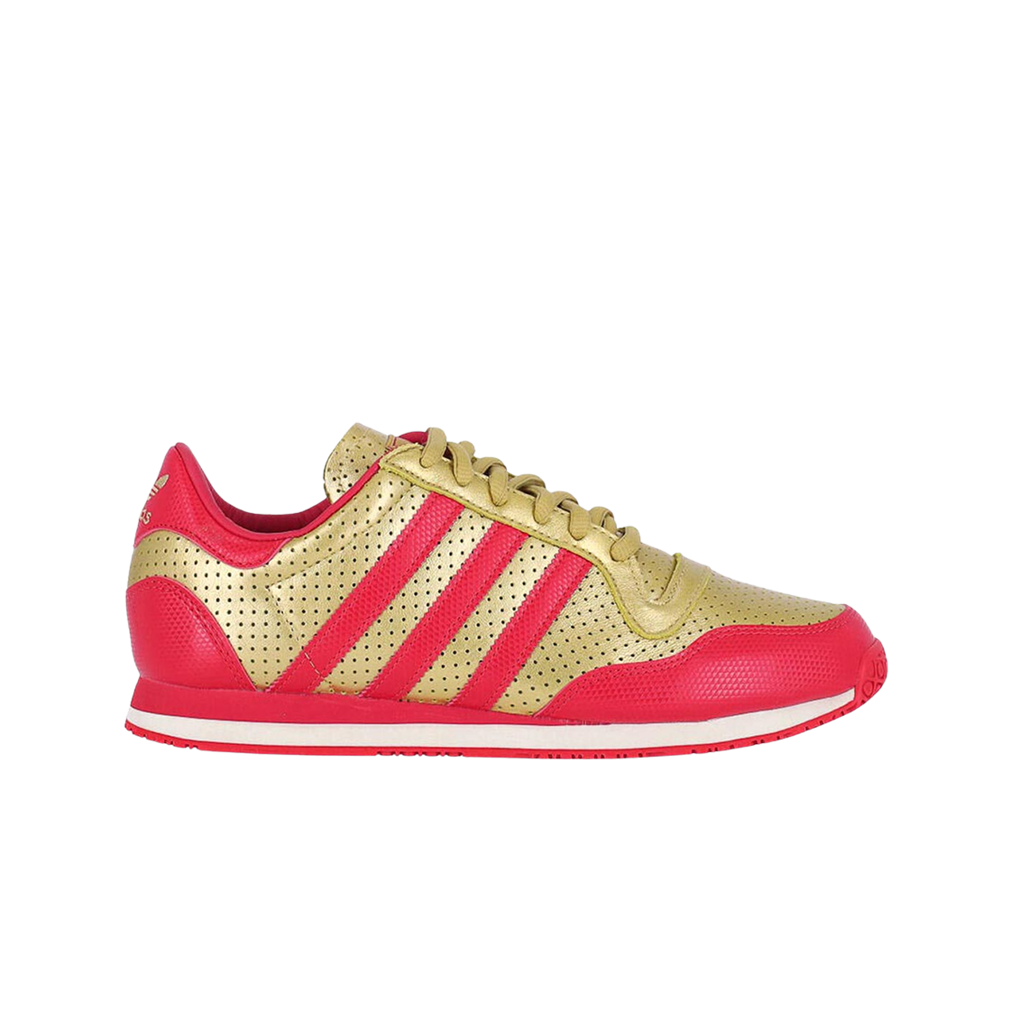 JR5695 Adidas Galaxy OG Gold Metallic Red