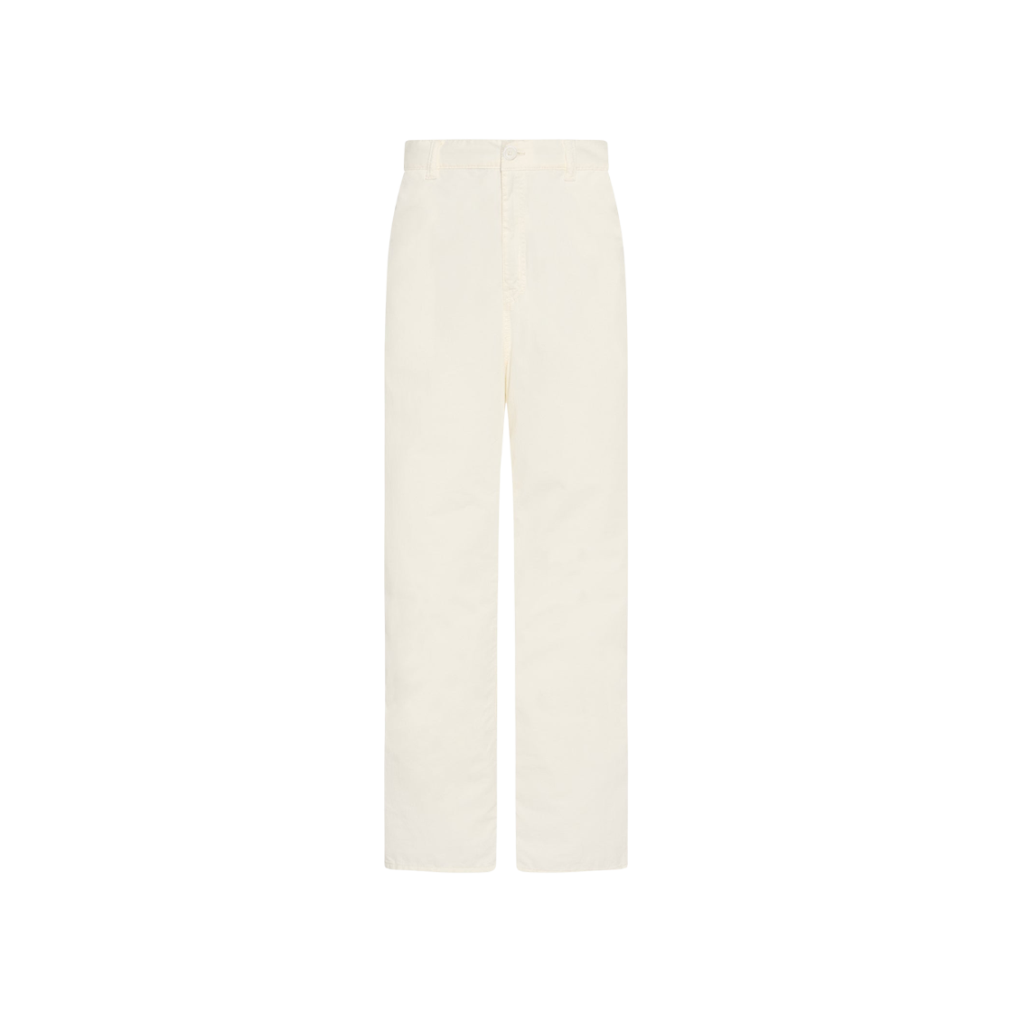 (W) 더 로우 샤르카 코튼 캐시미어 팬츠 화이트((W) The Row Sharka Cotton Cashmere Pants White)