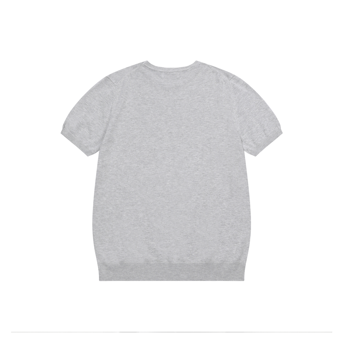 무센트 엘로나 니트 반팔 티 남녀공용 그레이(MUCENT Elona Knit half T Unisex Gray) - 2
