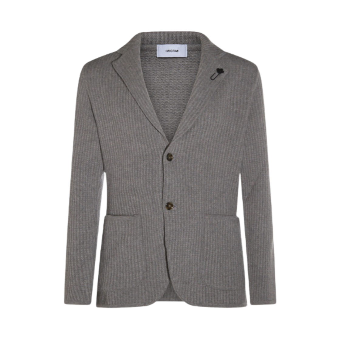 라르디니 더블 브레스트 가디건 그레이(Lardini Double Breasted Cardigan Grey)