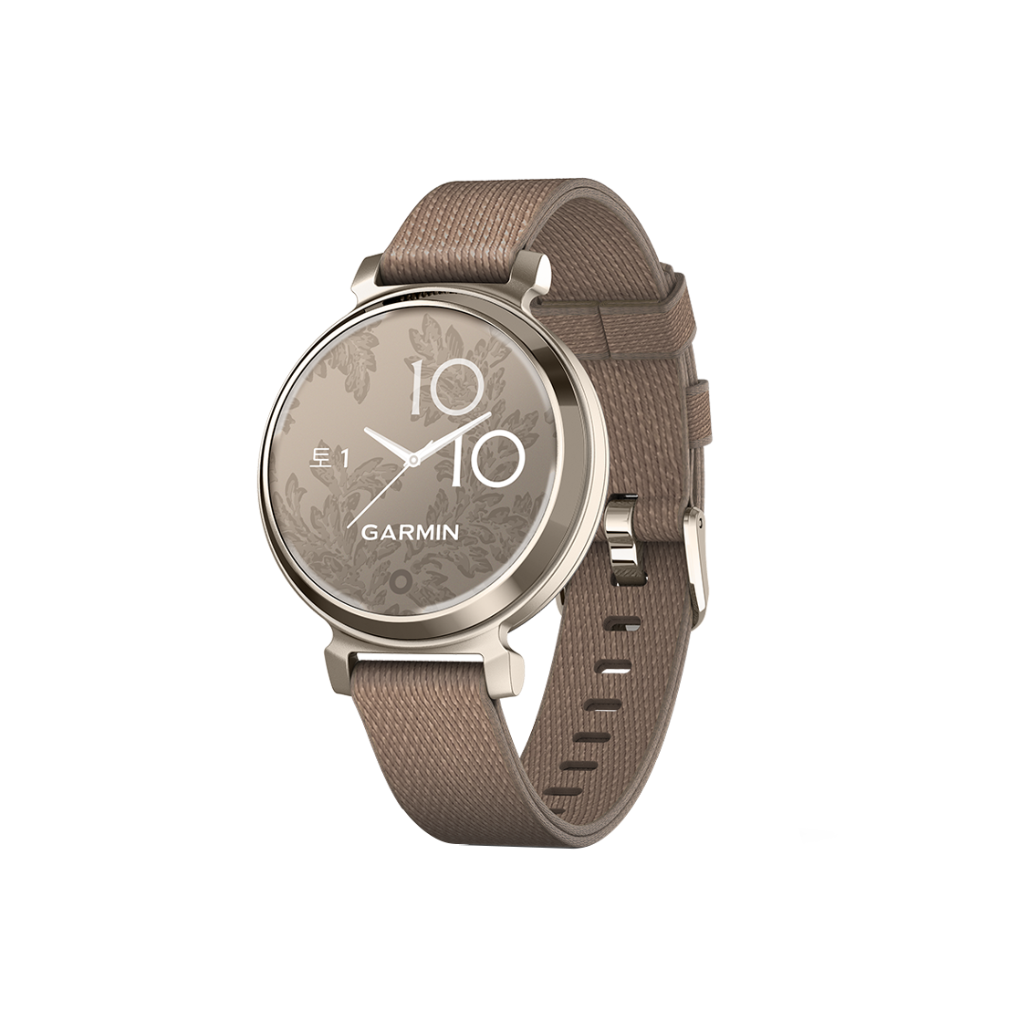 0100283962 Garmin Lily 2 Classic Fabric Creamgold Coffee