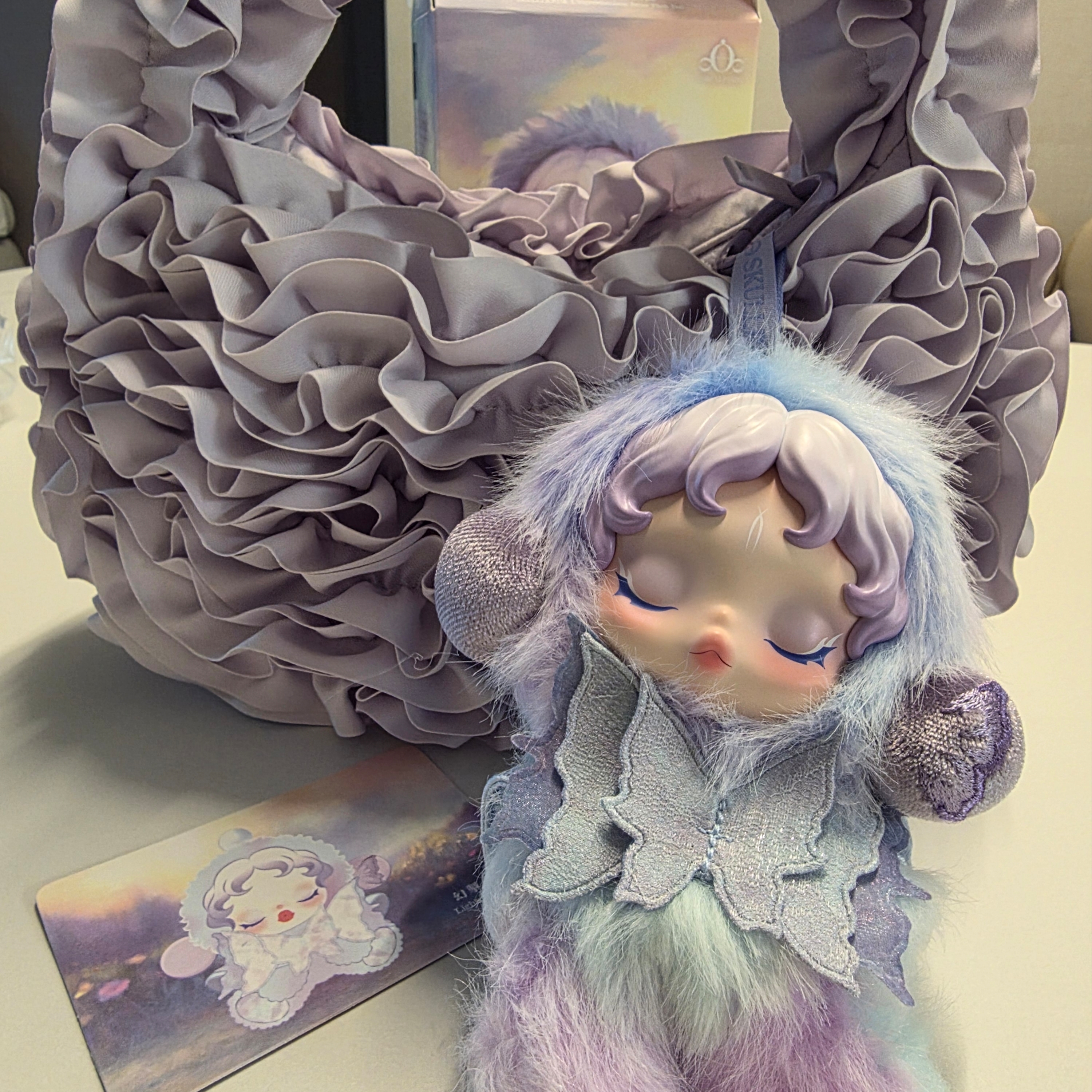 COS Dahlia Micro Bag Lilac, Pop Mart Skullpanda L’Impressionnisme Series Plush Doll Lightning (Opened Case) 착용 스타일 - 2