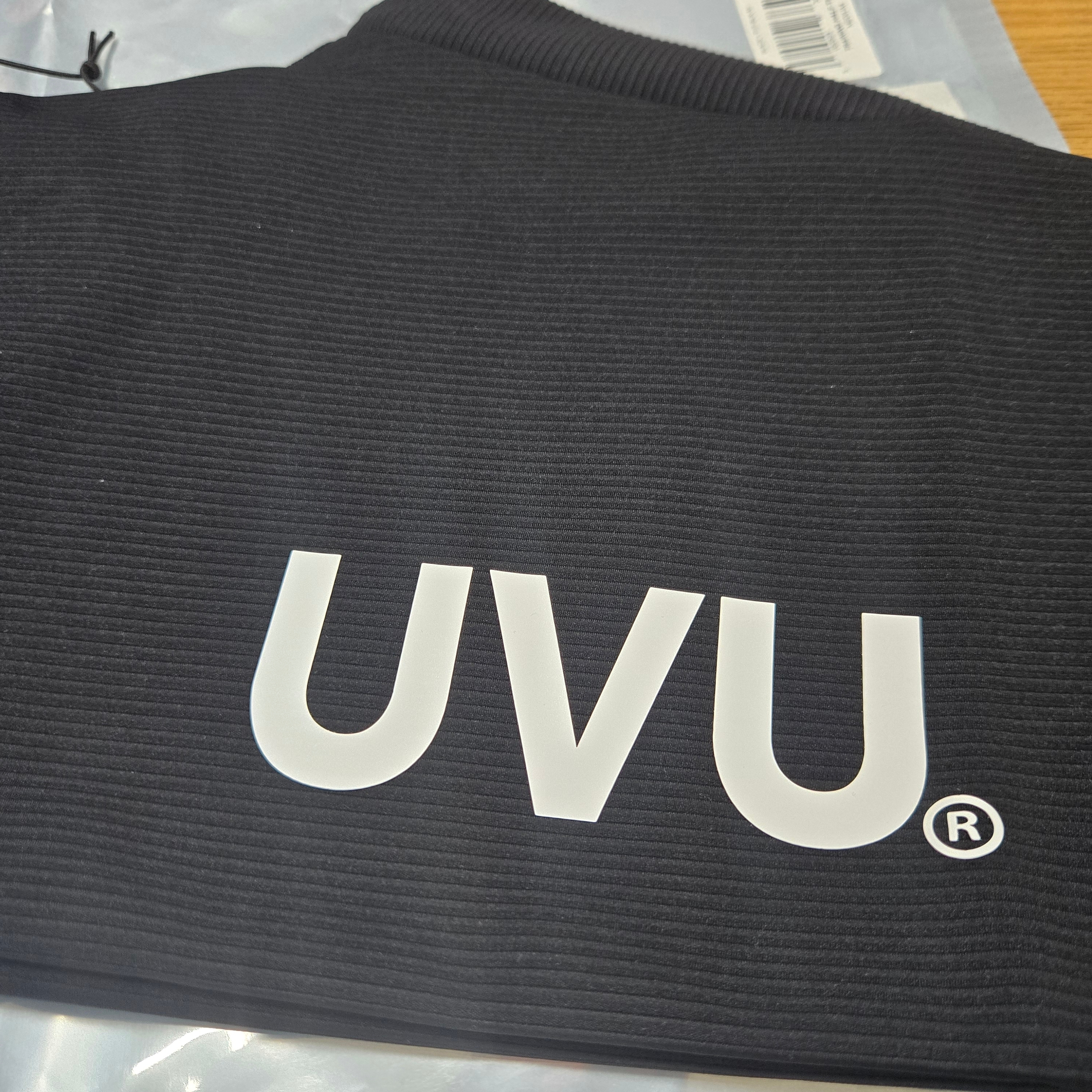 UVU Half Tights Black 착용 스타일