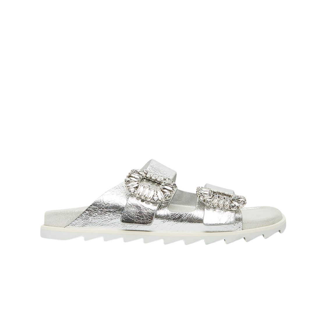 RVW45818820T0H9999 (W) Roger Vivier Slidy Viv Mules Silver