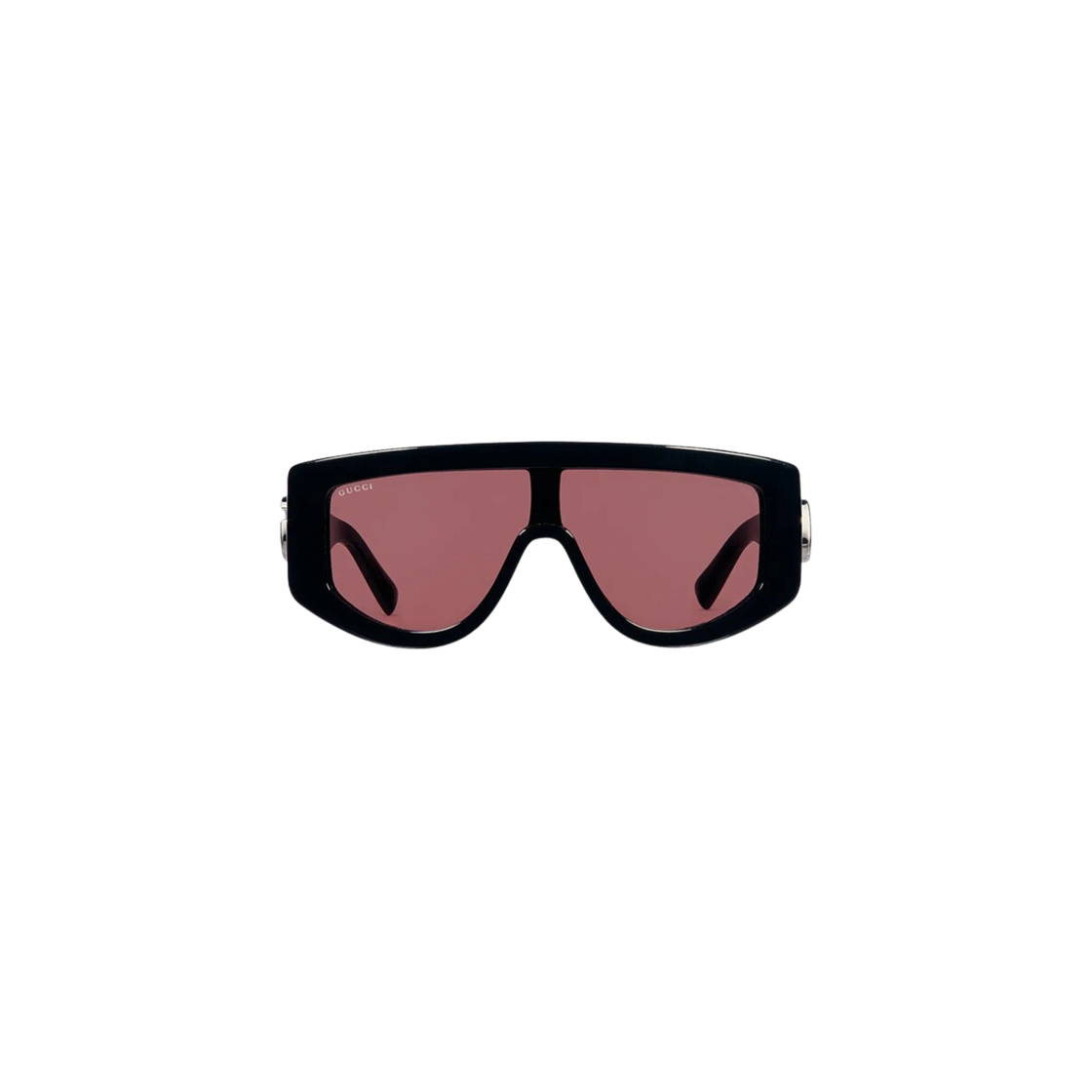 839997-J0740-1060/GG1950S-002 (W) Gucci Rectangular Frame Sunglasses Black