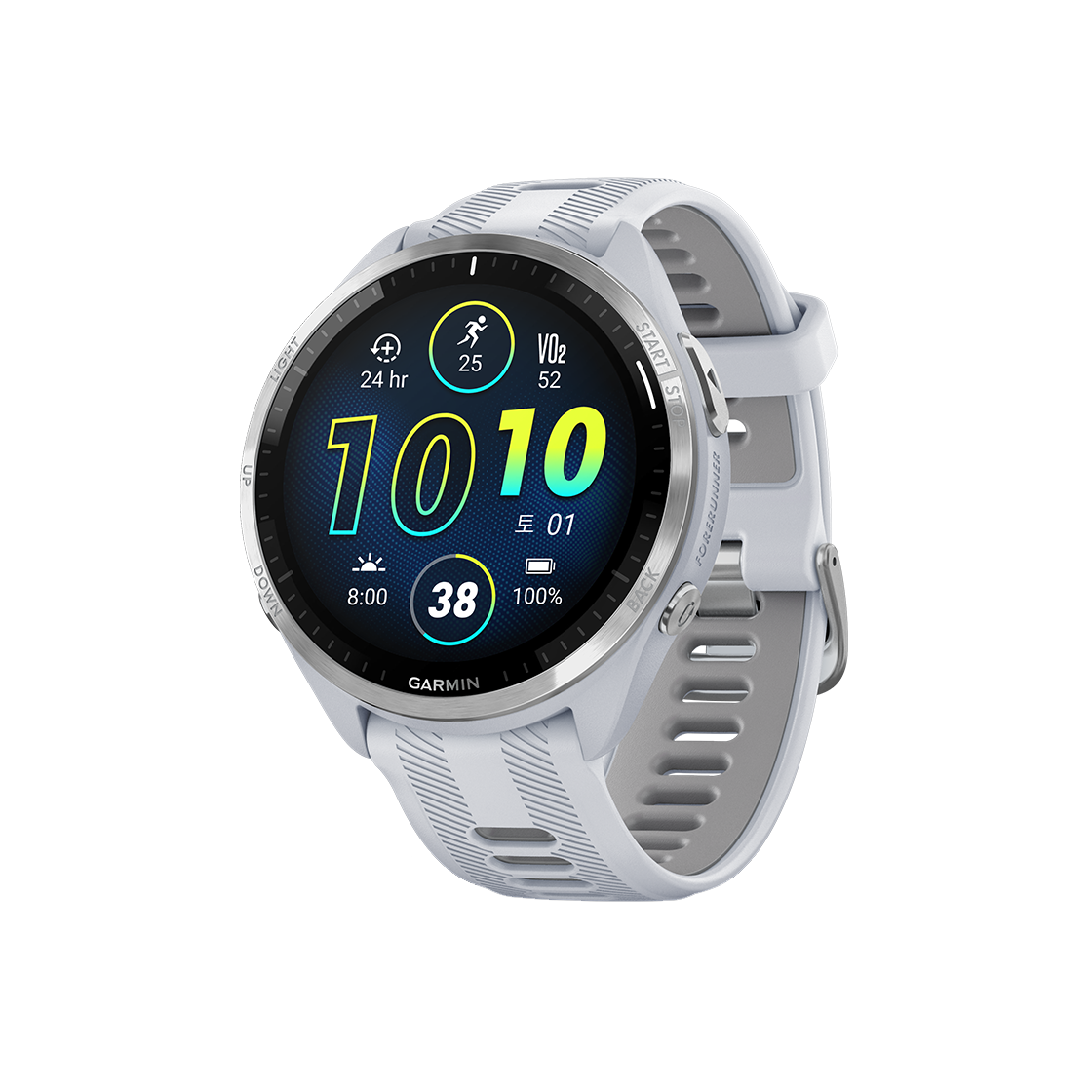 [10% 적립] 가민 포러너 965 GPS 스마트워치 화이트 스톤([10% 적립] Garmin Forerunner 965 GPS White Stone (WiFi))