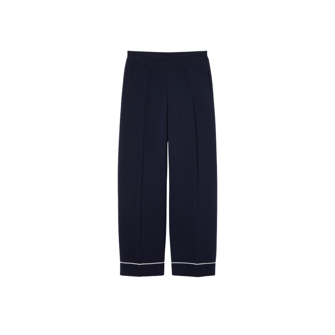 (W) 구찌 파인 울 팬츠 네이비((W) Gucci Fine Wool Pants Navy) - 1