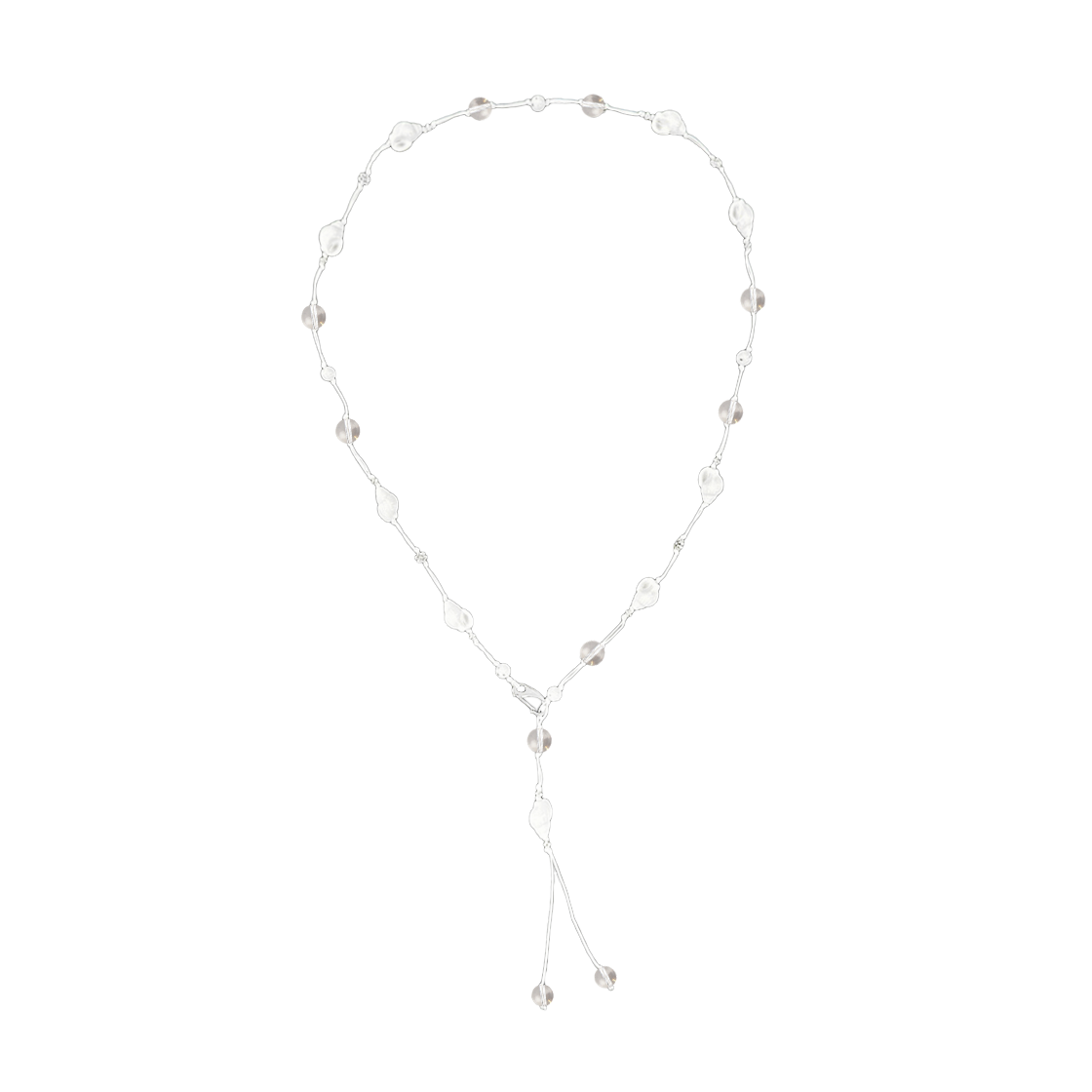 루바티 머메이드 쉘 스트링 벨트 화이트(Rubati Shell of the Mermaid White String Belt White)