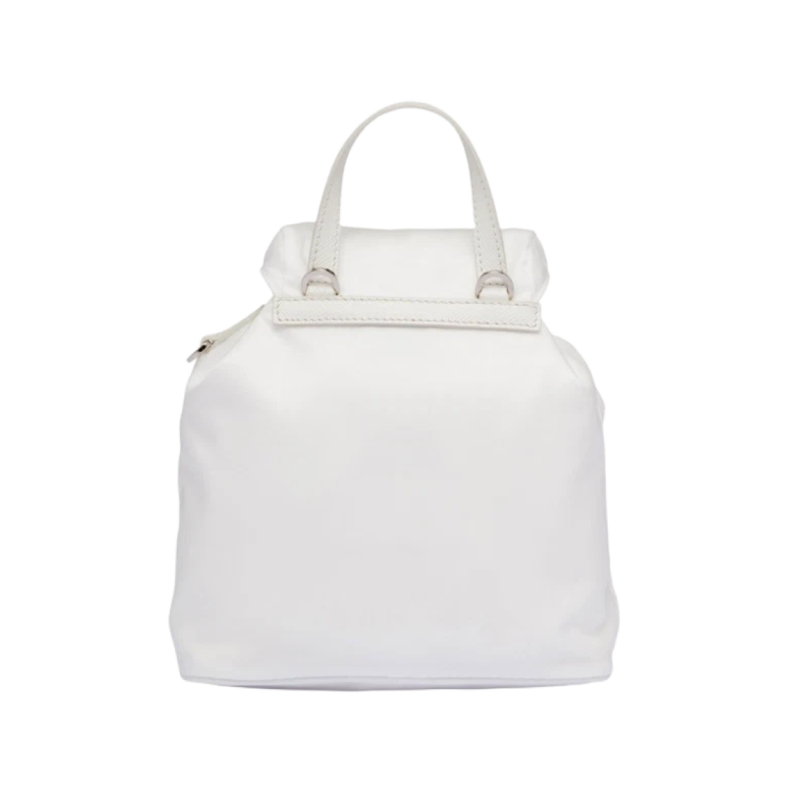 프라다 리나일론 미니 백팩 화이트(Prada Re-Nylon Mini Backpack White) - 2