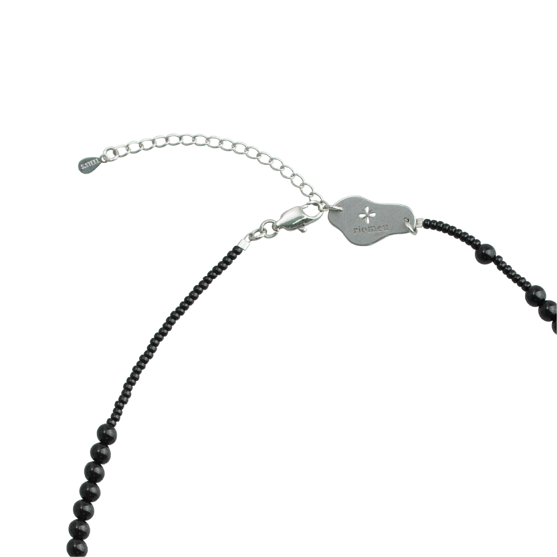 리오므 비정형 진주 포인트 목걸이(Riomeu Unbalance Pearl Point Necklace) - 4