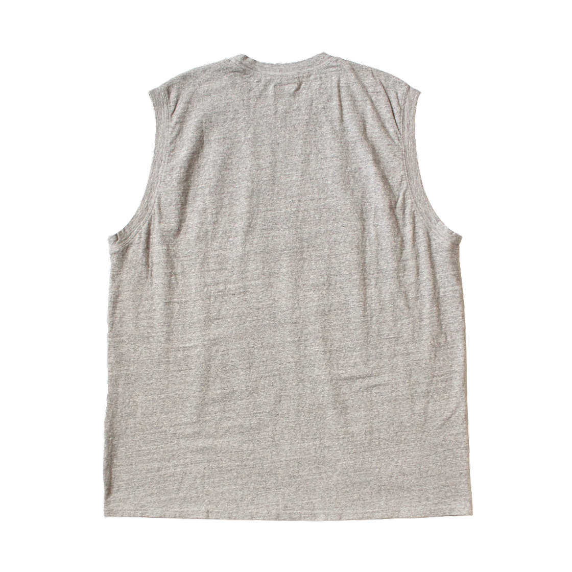 캐피탈 탑 저지 슬리브리스 빅 티셔츠 버스터 패키쉬 보위 그레이(Kapital Top Jersey Sleeveless Big T-Shirt Buster Peckish Bowy Gray) - 2