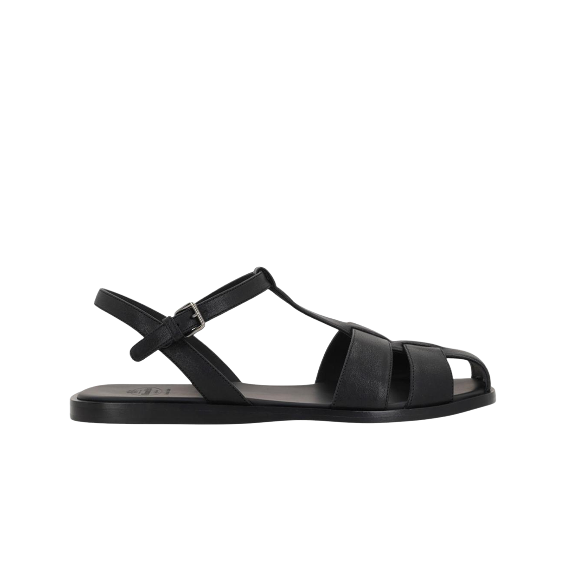 (W) 처치스 오디세이 나파 레더 샌들 블랙((W) Church's Odyssey Nappa Leather Sandal Black)