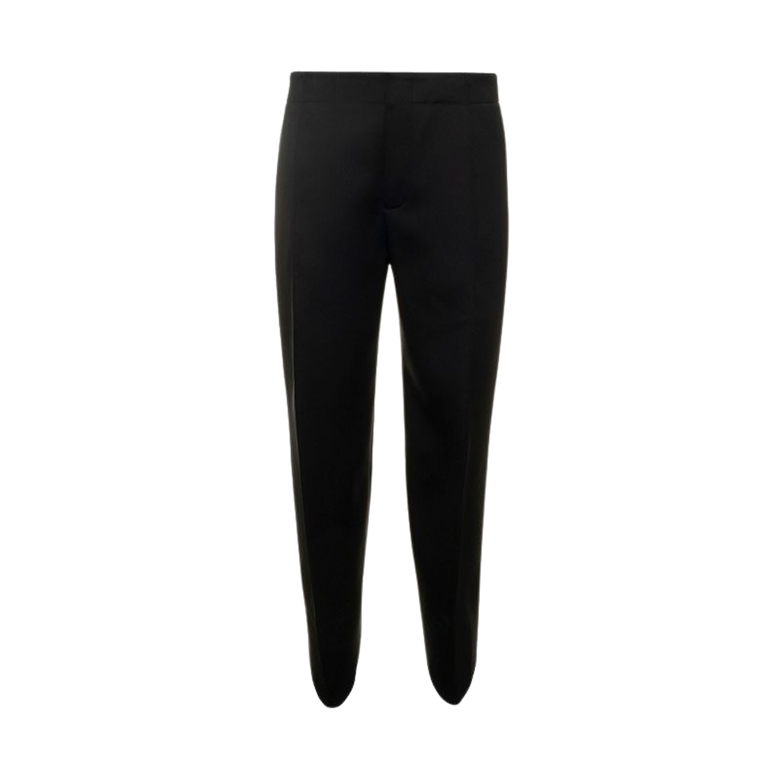 708514VKIV01000 (W) Bottega Veneta Compact Wool Trousers Black