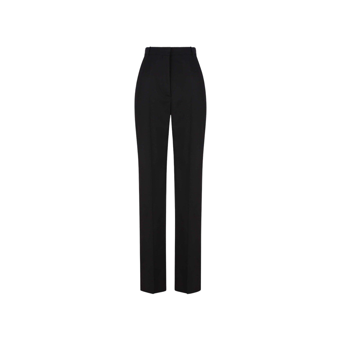 706827QJAAC1000 (W) Alexander McQueen Barathea Cigarette Pants Black