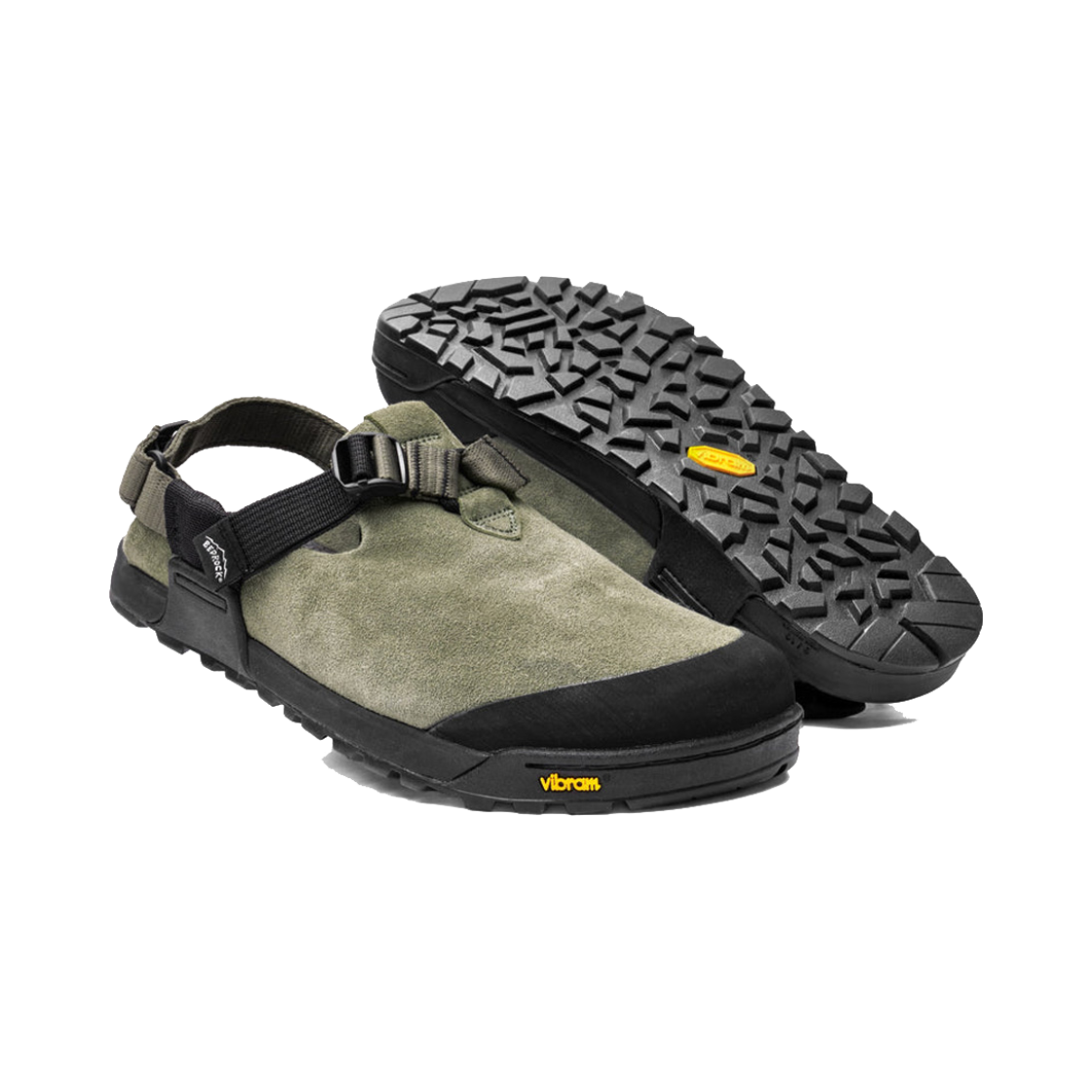 베드락 샌들 마운틴 클록 샐비지브러쉬 그린(bedrock sandals Mountain Clog Sagebrush Green)