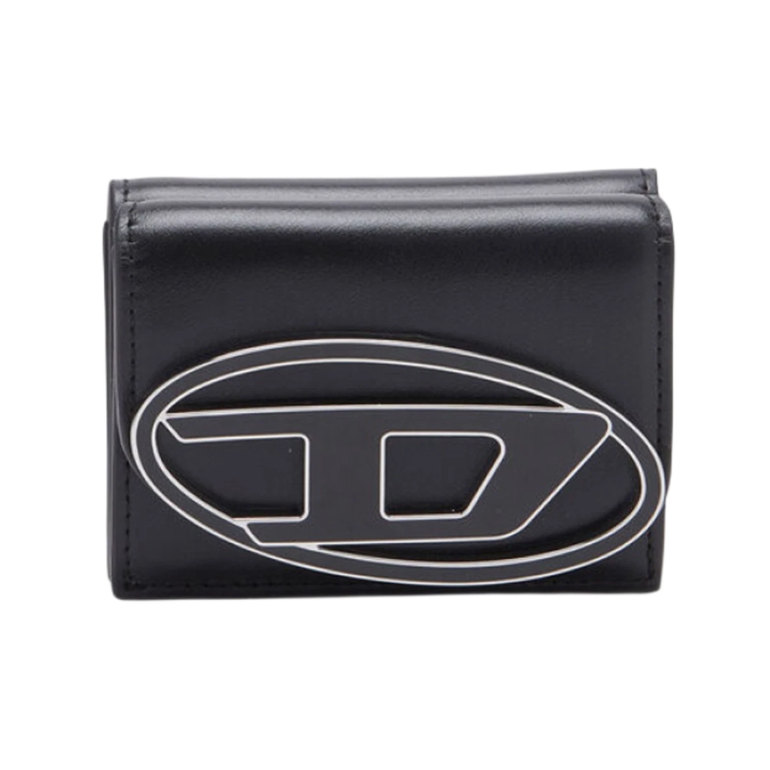 디젤 1DR 트라이폴드 코인 XS li 월렛 블랙(Diesel 1DR Tri-Fold Coin XS li Wallet Black)