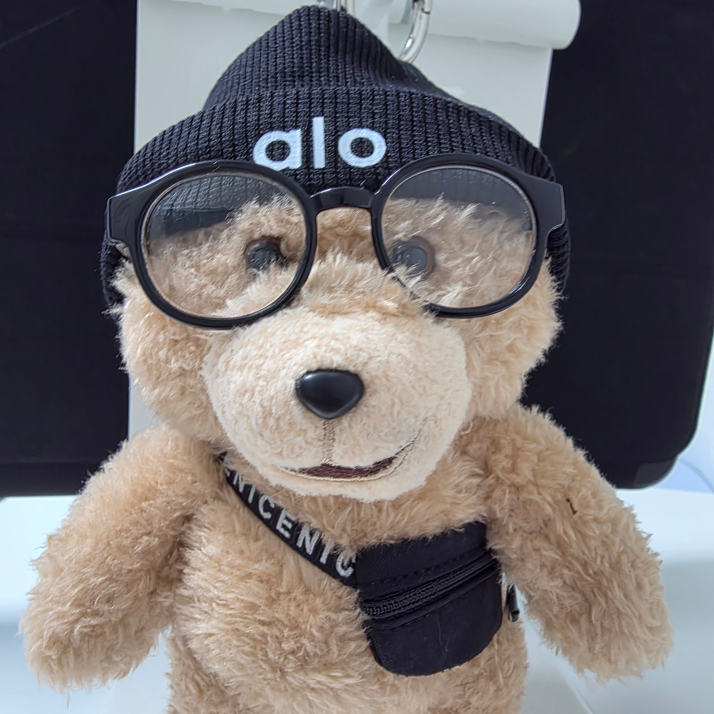 Pop Mart Ted2 Teddy Bear Action Plush Pendant Cowboy Bear (Opened Case) 착용 스타일