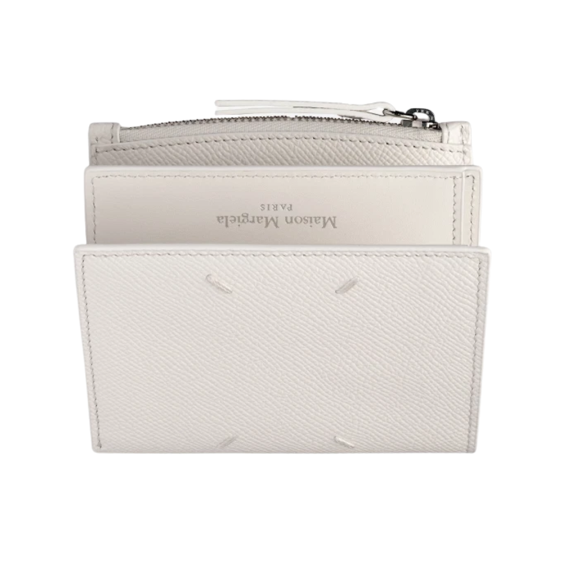 SA1UI0020P4745T1003 Maison Margiela Four Stitches Wallet White