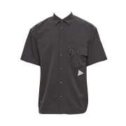 And Wander Dry Breathable SS Shirt Grey