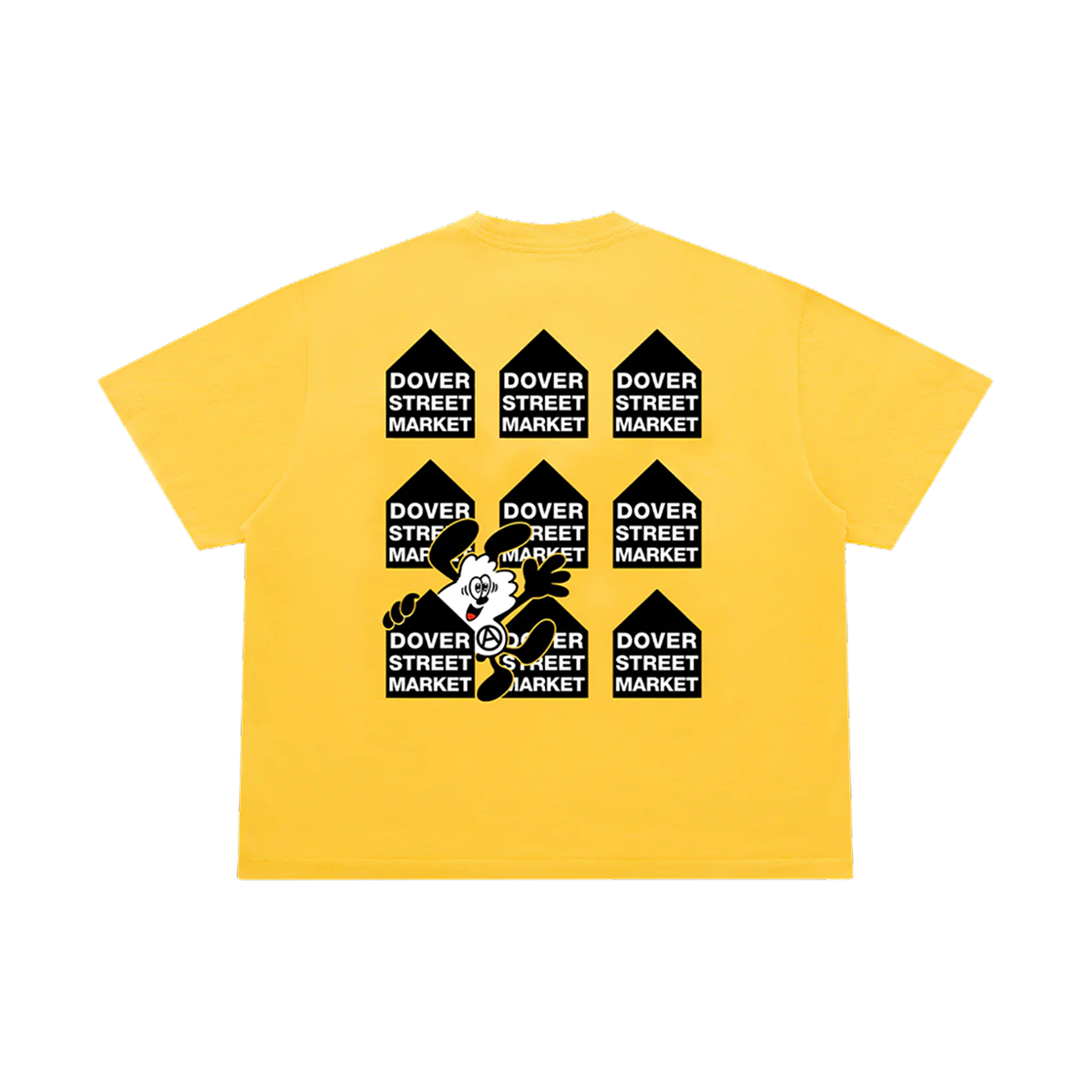 베르디 x 도버 스트리트 마켓 빅 티셔츠 옐로우(Verdy x DSM Vick T-Shirt Yellow) - 1