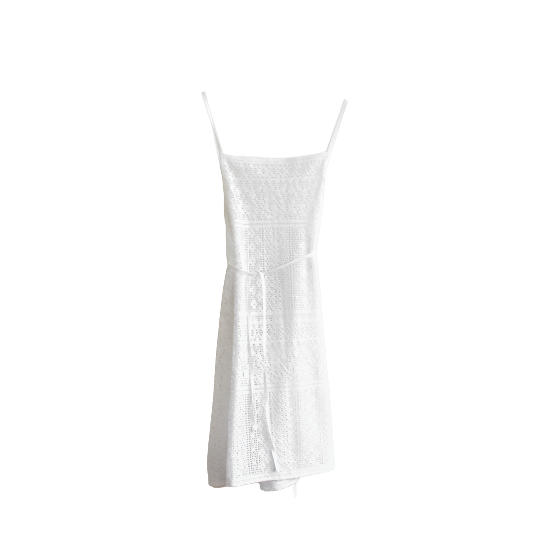 루바티 마라케시 크로쉐 레이스 에이프런 드레스 화이트(Rubati Marrakesh Crochet Lace Apron Dress White)