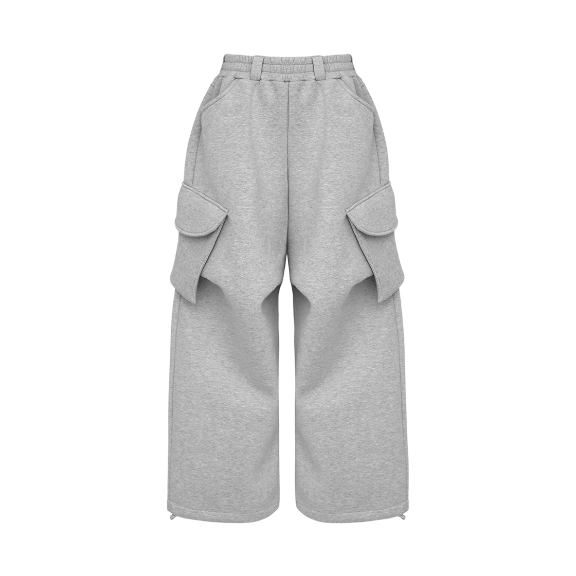 엠제이디 x 코인서울 콜라보 와이드 카고 스웻 팬츠(MJD X KOIN SEOUL Wide Cargo Sweat Pants)