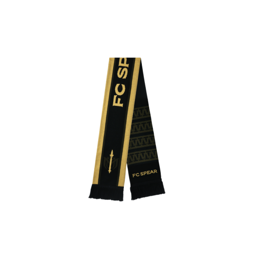 ICM25MD16 FC SPEAR Knit Muffler Black