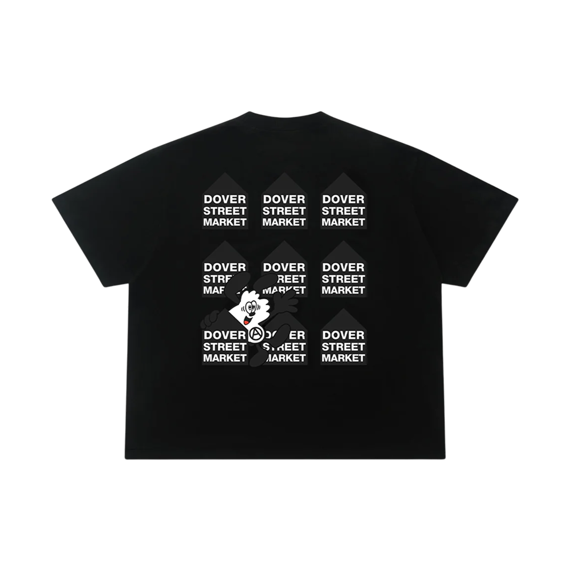 베르디 x 도버 스트리트 마켓 빅 티셔츠 블랙(Verdy x DSM Vick T-Shirt Black)