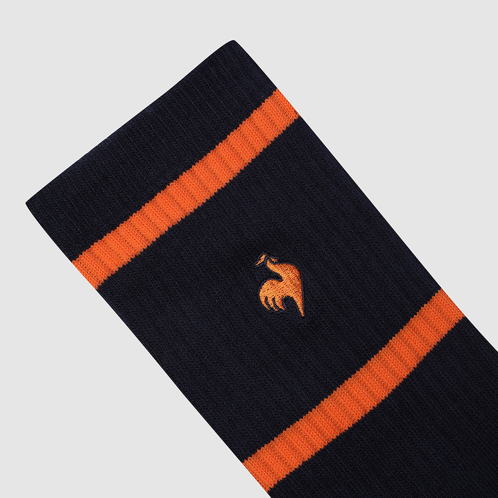 르꼬끄 스포르티브 라이프 그래픽 하이삭스 - 네이비(QQ323ASC82)(le coq sportif Graphic High Socks Dark Navy) - 5