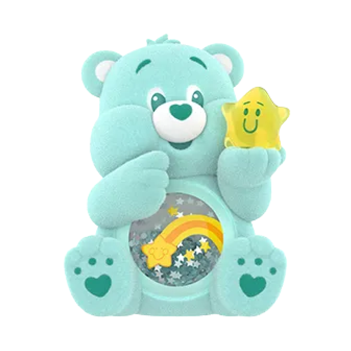 팝마트 케어베어 컬러풀 허그 시리즈 피규어 위시 베어 (개봉 박스)