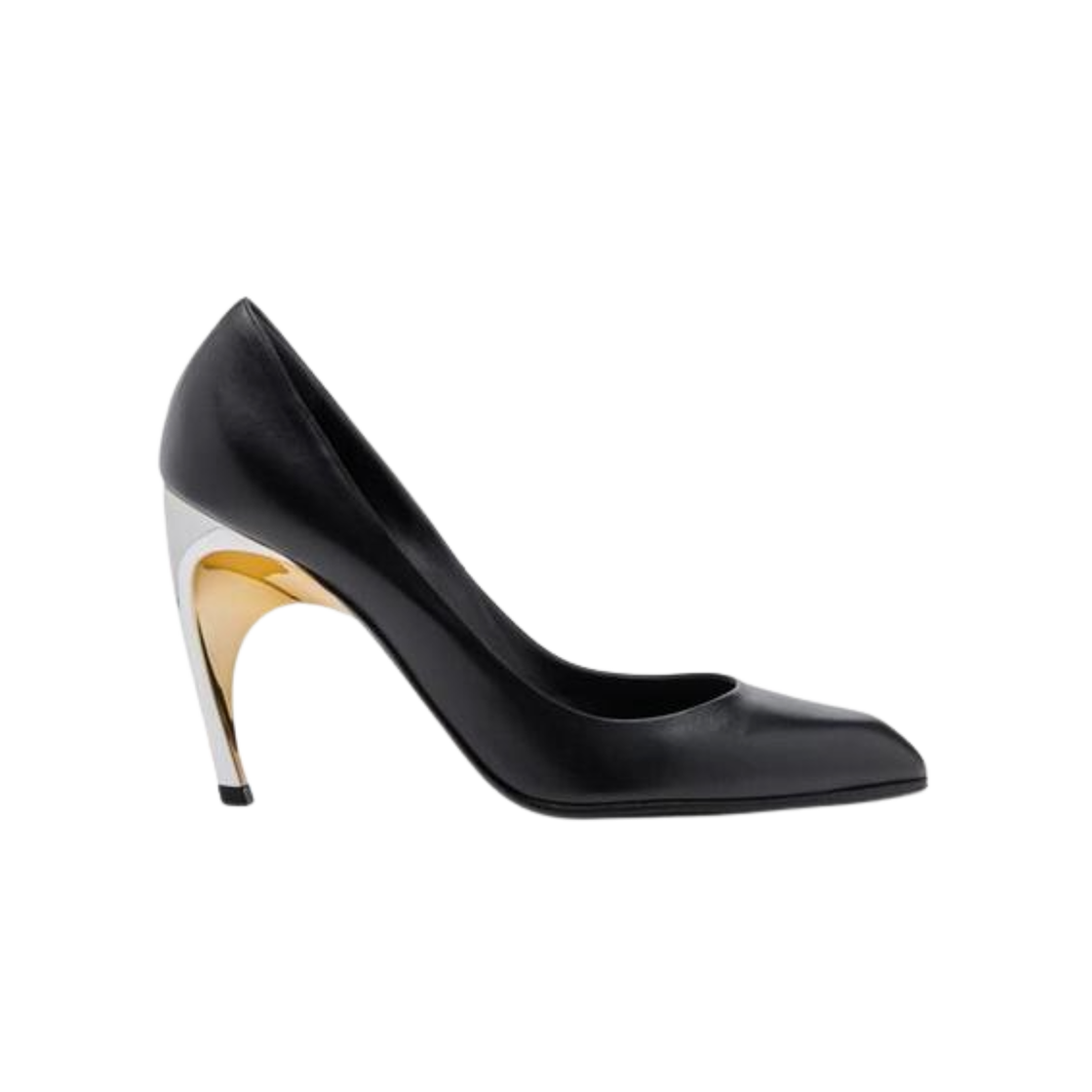 (W) 알렉산더 맥퀸 아르마딜로 펌프스 블랙((W) Alexander McQueen Armadillo Pumps Black) - 1