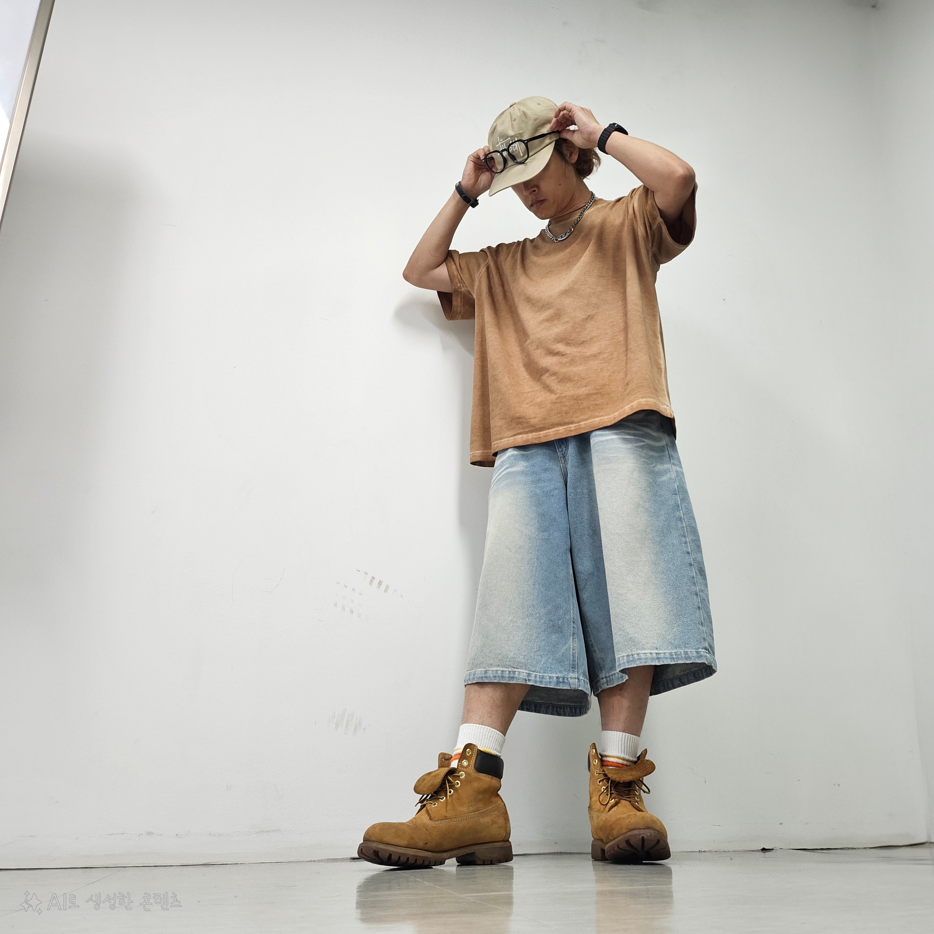 Stussy Basic Strapback Cap Khaki, Timberland Premium 6 inch Waterproof Boot Wheat Nubuck - Wide 착용 스타일 - 3