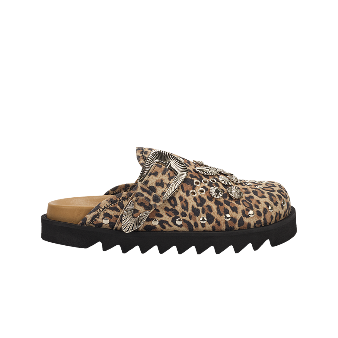 토가 풀라 AJ1058 스웨이드 레오파드 프린티드 - 25FW(Toga Pulla AJ1058 Suede Leopard Printed - 25FW)