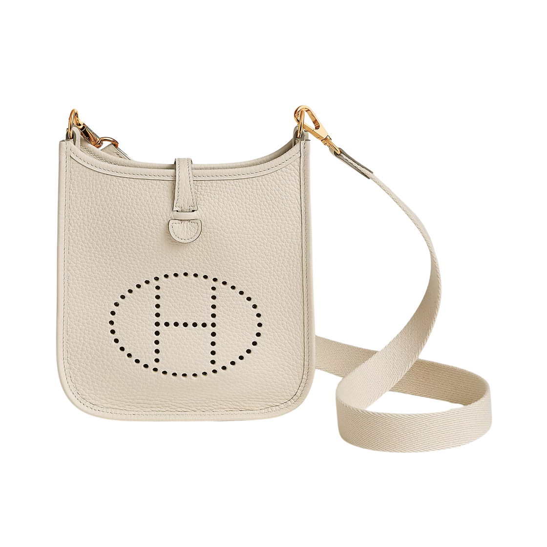 에르메스 에블린 16 아마존 백 클레망스 & 골드 하드웨어 크레(Hermes Evelyne 16 Amazone Bag Clemence & Gold Craie) - 1