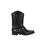 Toga Virilis AJ1178 Hard Leather Black - 25FW