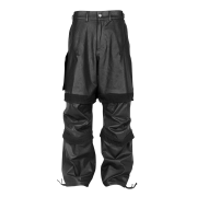 farfromwhat far layered work pants_black